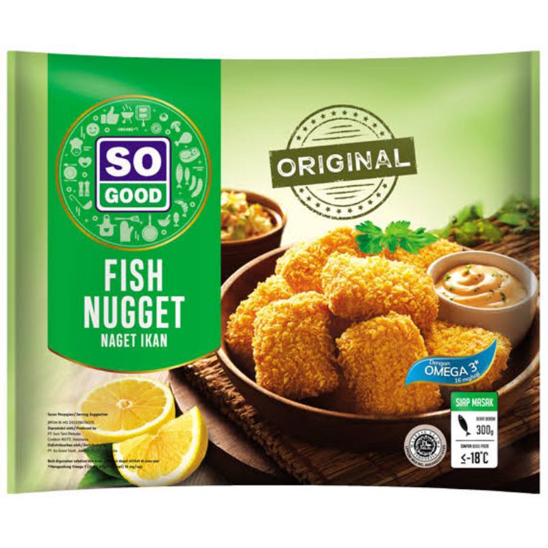 

SO GOOD FISH NUGGET ORIGINAL 300g