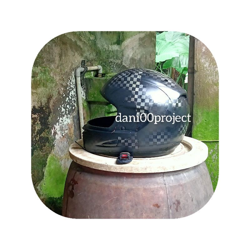 water decal helm arai motif RX-7 RC CARBON(BUKAN STIKER)