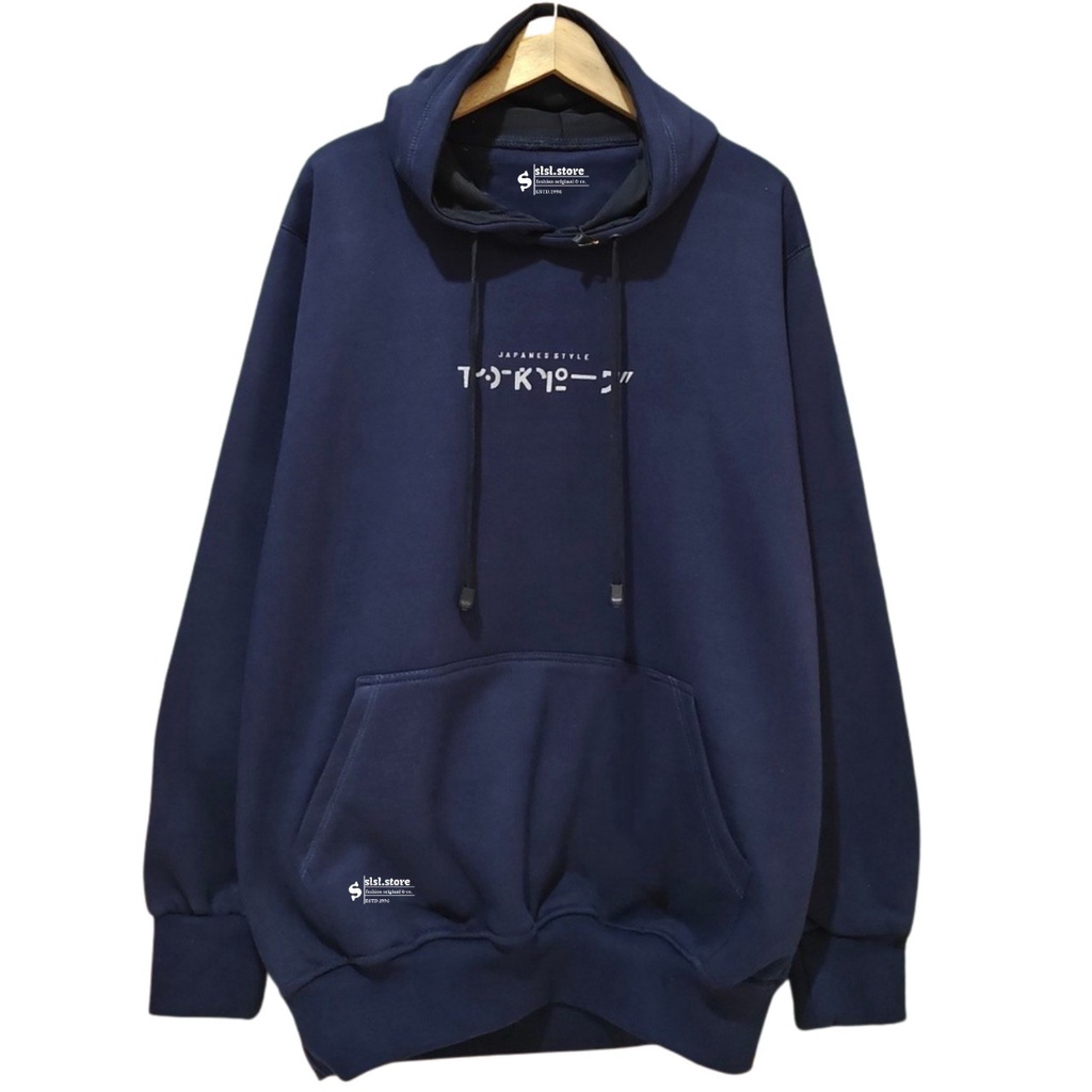 Hoodie Pria Terlaris Tokyo Japan (Jepang) Recomend Sweater Hodie Jumper Authentic Hijau Mints