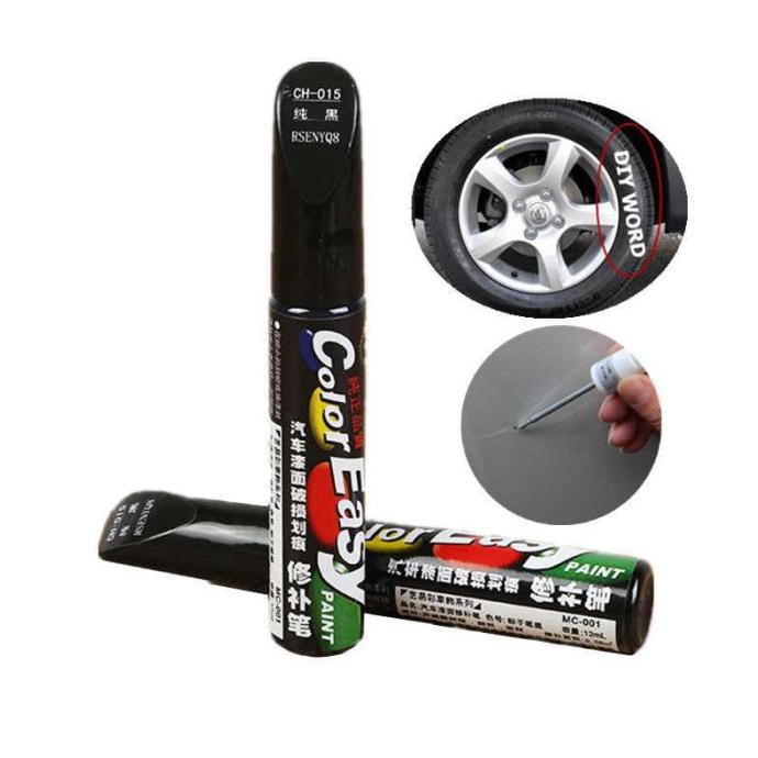

Color Easy Cat Spidol Penghilang Baret Lecet Mobil Motor Car Paint Pen - Abu-abu