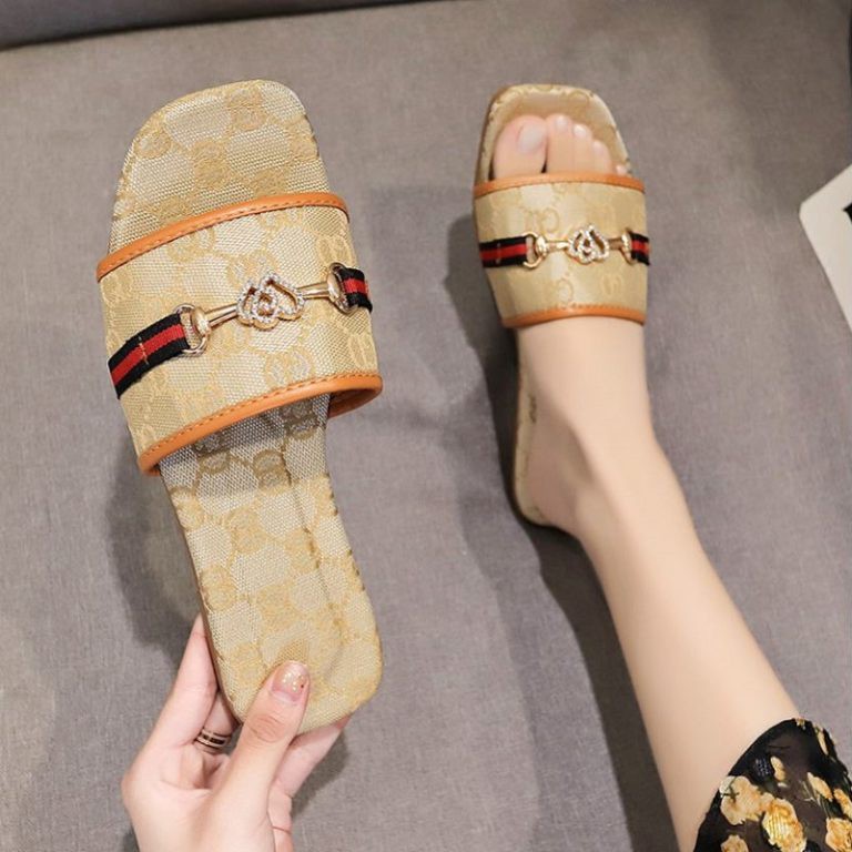 GI 506 (SIZE 35-40) RISCE SANDAL FLAT IMPORT WANITA CEWEK PEREMPUAN JAKARTA BATAM GD JSF