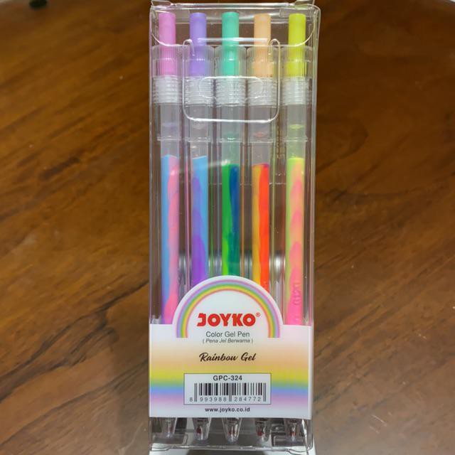 

Art / Color Rainbow Gel Pen Joyko Gpc-324 (Isi 5 Pcs)