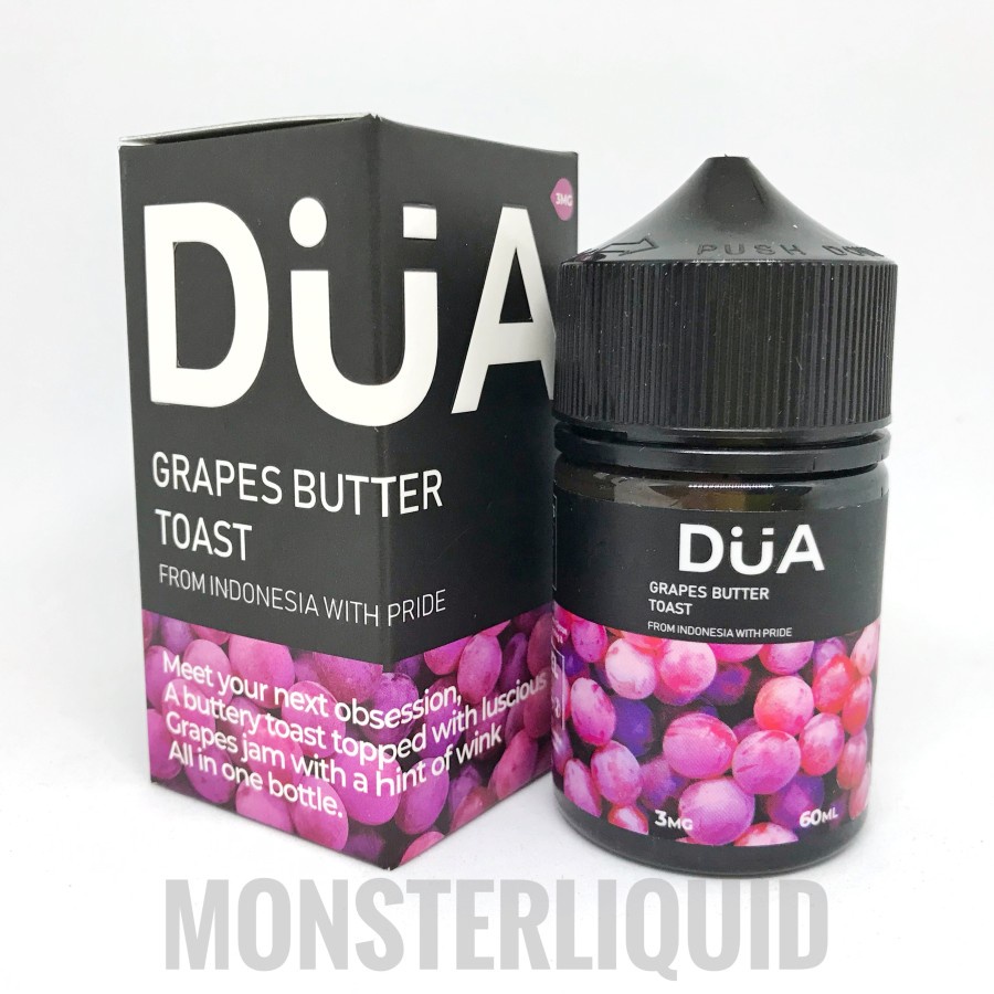 DUA GRAPE BUTTER TOAST BY INDOBREW 3MG 60ML