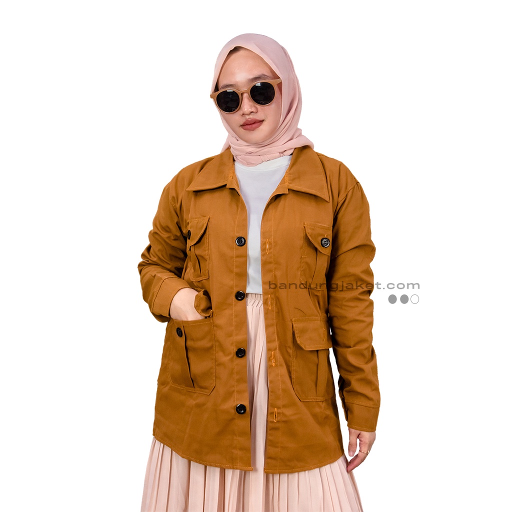 ADAM JAKET MUSTARD || JAKET SEMI PARKA || JAKET PRIA DAN WANITA MASA KINI