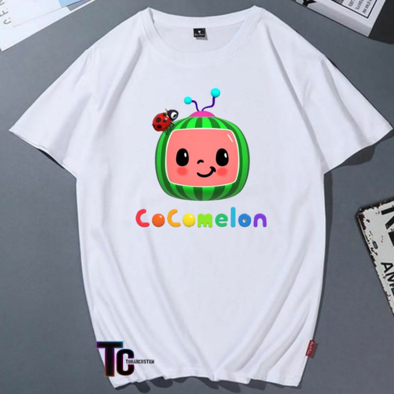 KAOS BAJU COCOMELON ANAK TERBARU TERLARIS BAHAN PREMIUM