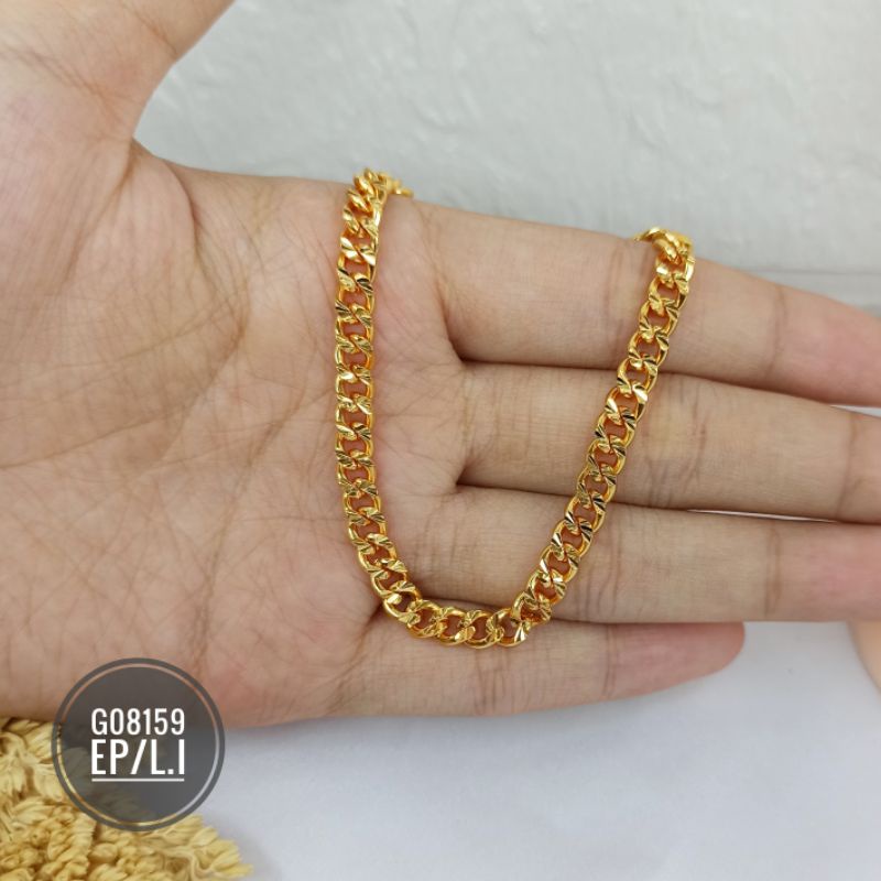 Gelang Fashion Rhodium Sisik Naga G08195