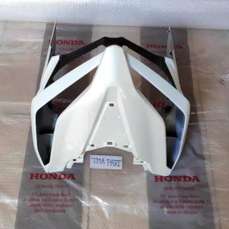 Paketan full set tebeng Body Depan sayap Tameng garnish lampu Vario 125 150 New 2018 2019 Putih orig