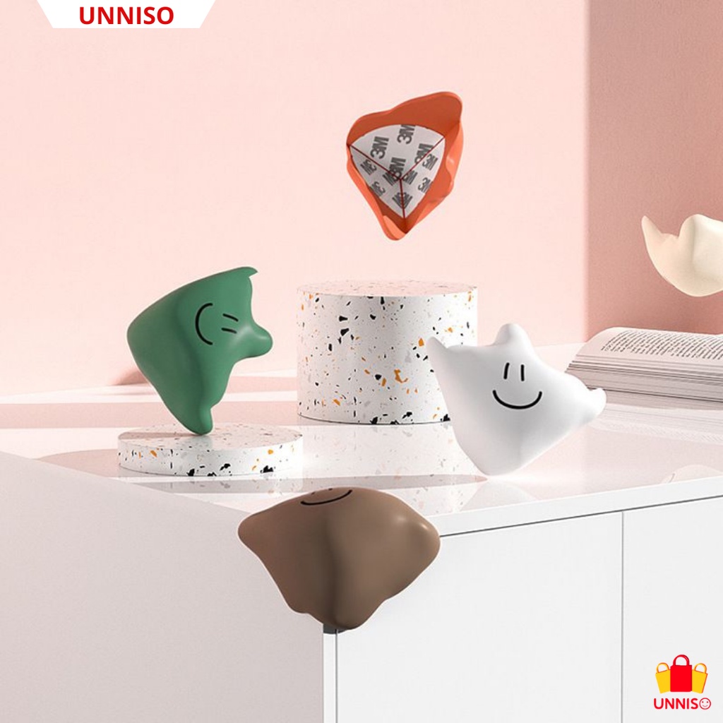 UNNISO - Pengganjal Silicone Siku Ujung Meja Furniture PF1