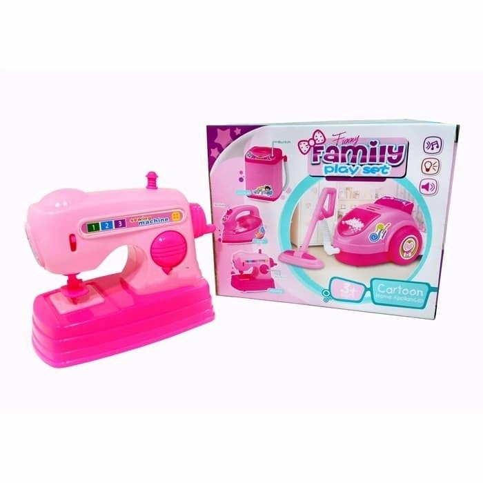 Mainan anak - Mainan mesin jahit - Set sewing machine kids