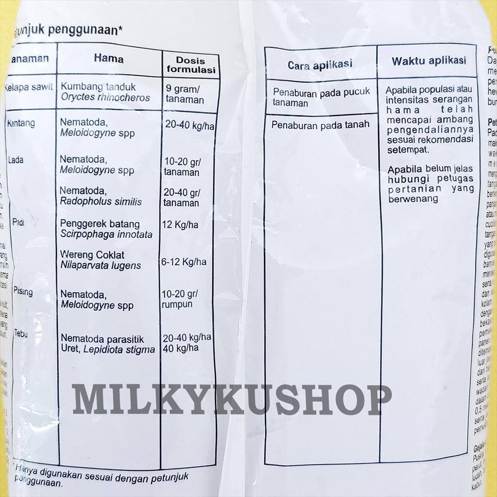 MARSHAL 5 GR 1 KG INSEKTISIDA NEMATISIDA