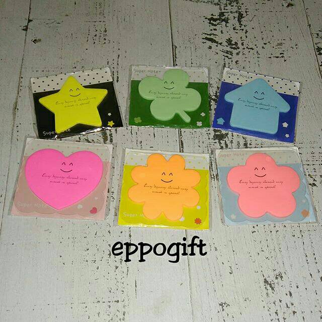 

Sticky Notes Polos Warna Bentuk Karakter Basic Shape