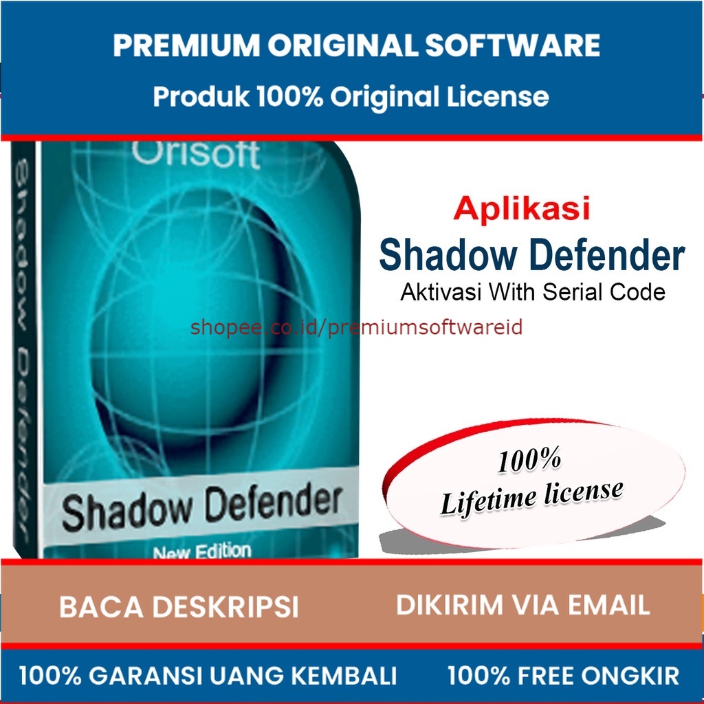 Shadow Defender Terbaru 2022 Ransomeware Protection Anti Malware + License Serial Number