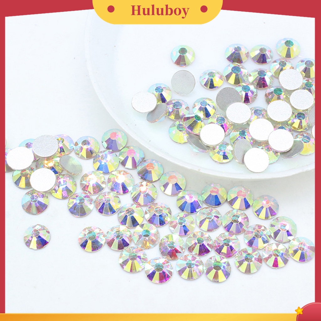 Huluboy Huluboy♡ Berlian Imitasi 12 Grid Untuk Nail Art