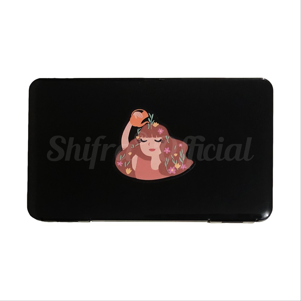 TEMPAT MASKER DOMPET MASKER PLASTIK MIKA GAMBAR LUCU SHIFRA