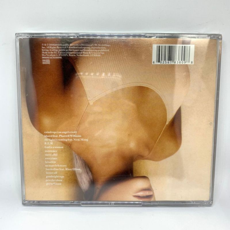 CD Ariana Grande Sweetener Original Album