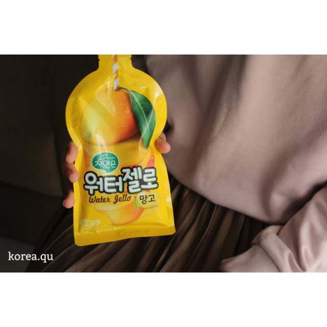 

WOONGJIN WATER JELO~MANGGO FLAVOUR~ (korean snacks)