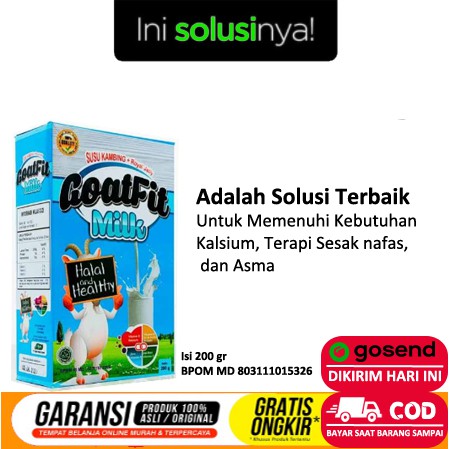 

Susu Kambing Etawa plus Royal Jelly GOATFIT Milk untuk Anak Anak Original 100% Asli