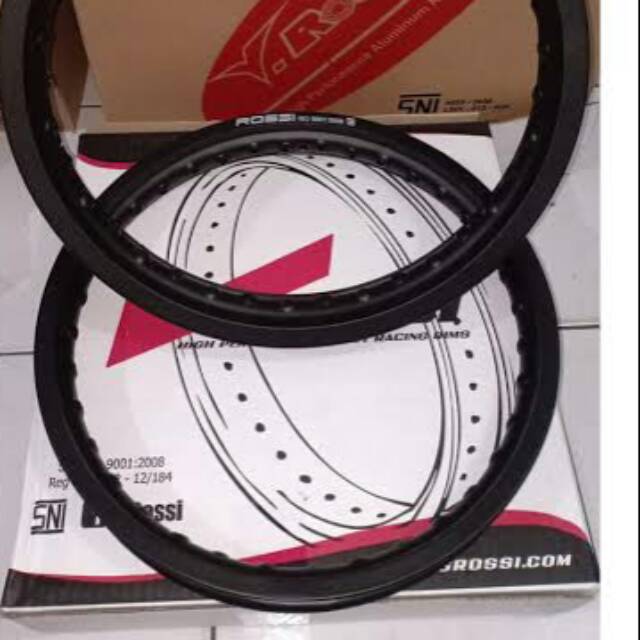 Velg Rossi 140 X 14 Wm Hitam (140 Ring 14) Matic