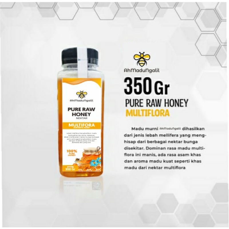 

Madu Asli Murni AhMaduNgalil Dari Nectar Bunga Multiflora 350Gr