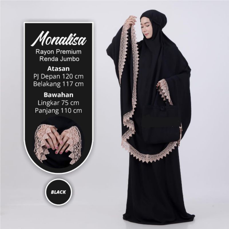 MUKENA MONALISA //MUKENA SUPER JUMBO //MUKENA RAYON POLOS JUMBO //MUKENA RENDA //MUKENA JUMBO