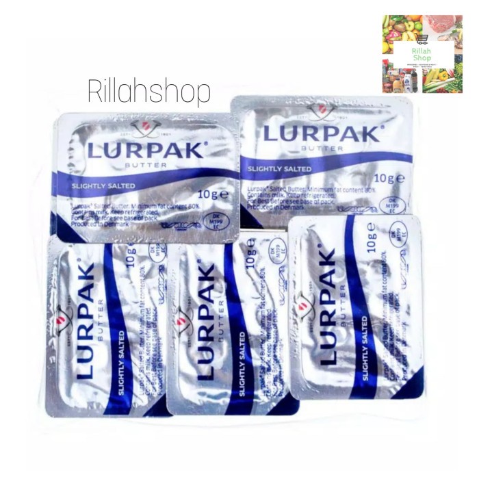 

Lurpak Salted Butter Mini Dish 10 Gr (Mentega Asin)