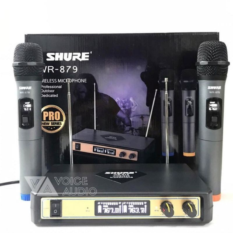 MIC WIRELESS SHURE WR 879