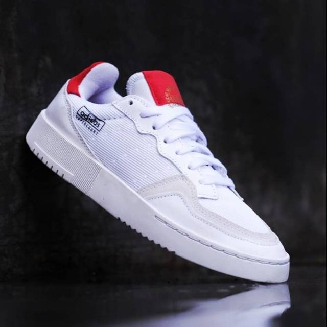 adidas supercourt triple white