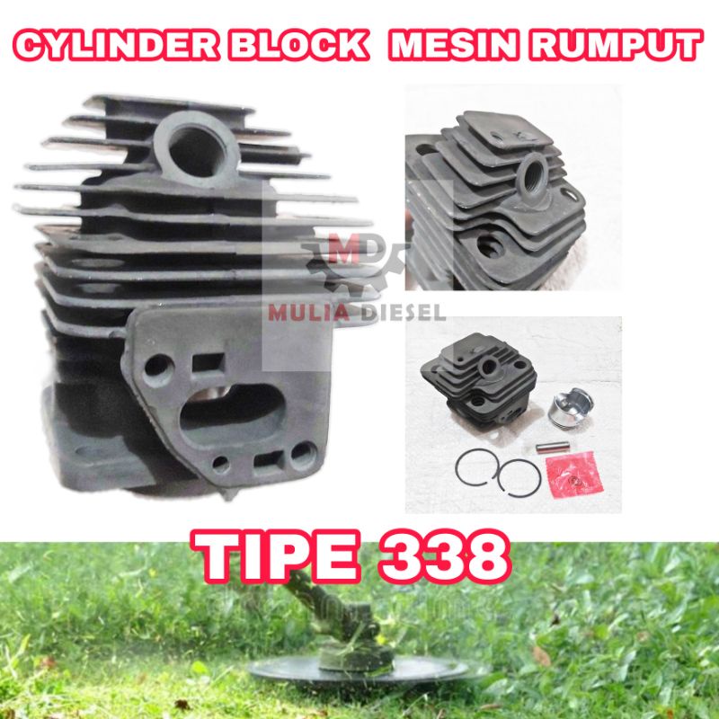 Cylinder Block Boring Blok Mesin Potong Rumput Padi Tanaka 328 338