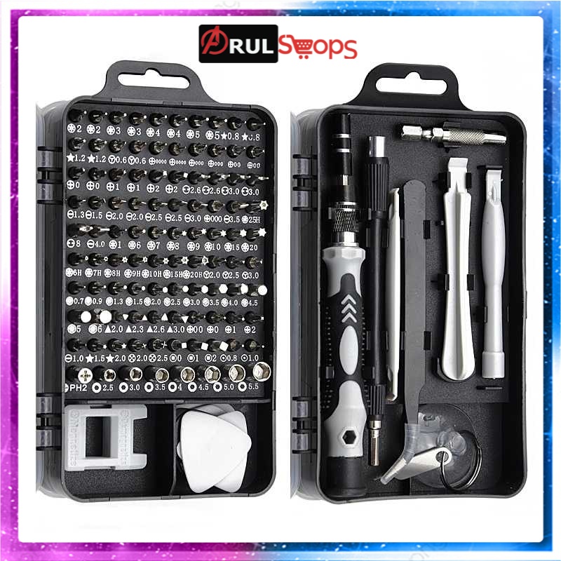 Yalku 115 in 1 Screwdriver Set Reparasi Smartphone Insulated - 10817