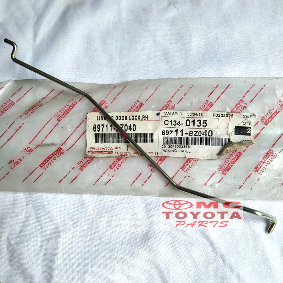 Pengait / Link Door Lock Motor Cental Lock Avanza Xenia 69711-BZ040