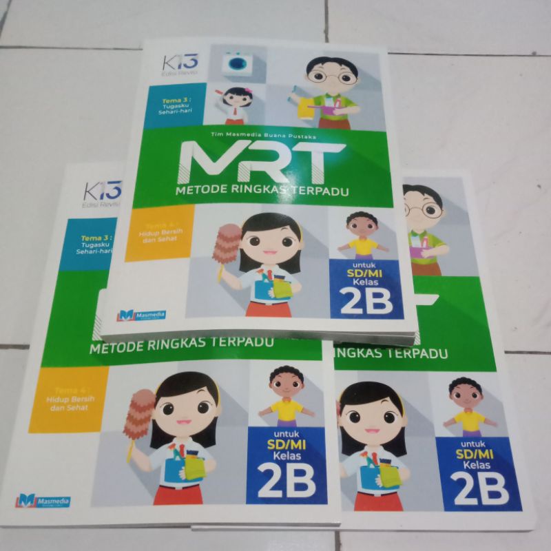 Buku MRT 2B / Kelas 2 Seri B