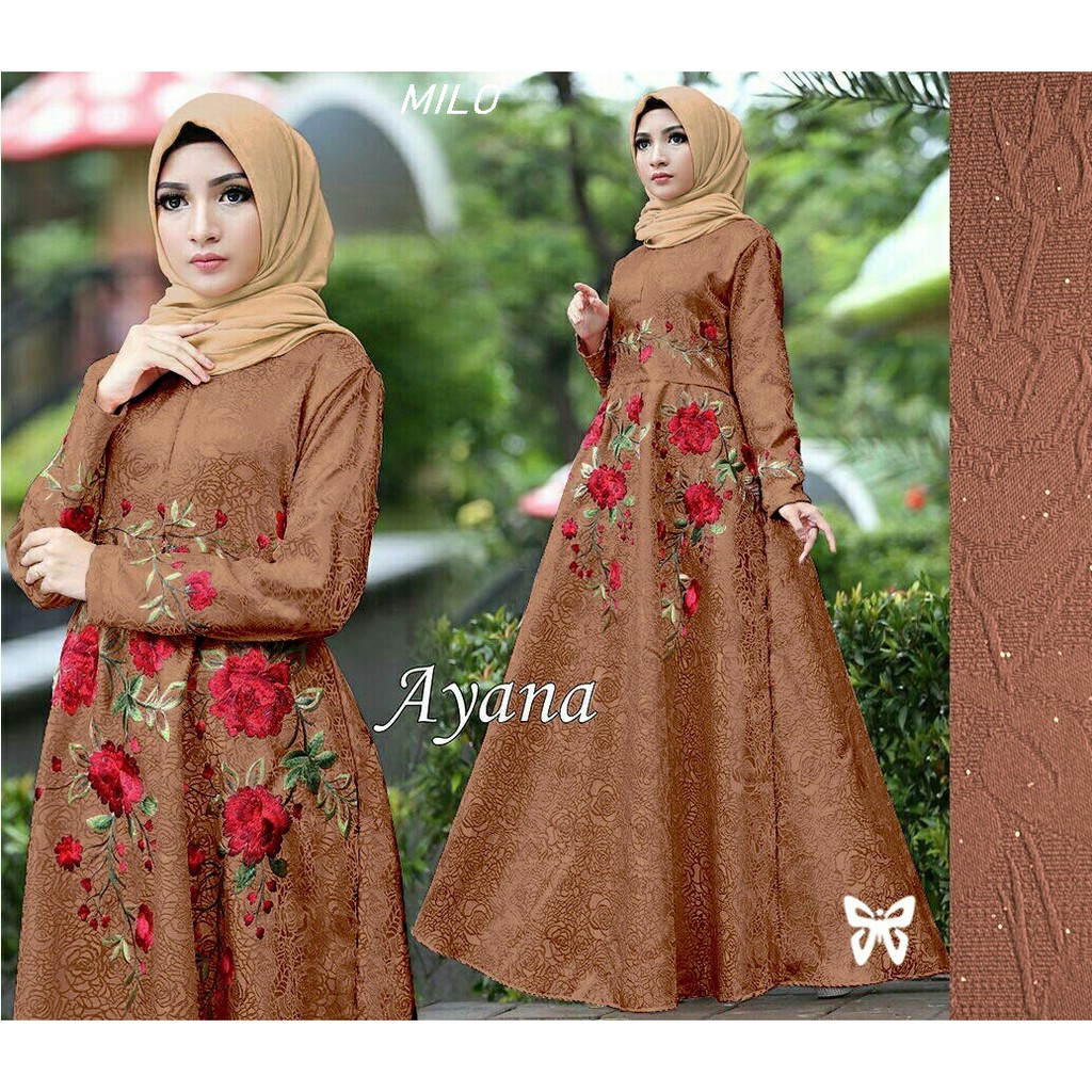 HOPYLOVY - GAMIS NEW AYANA EMBOSS GLITTER