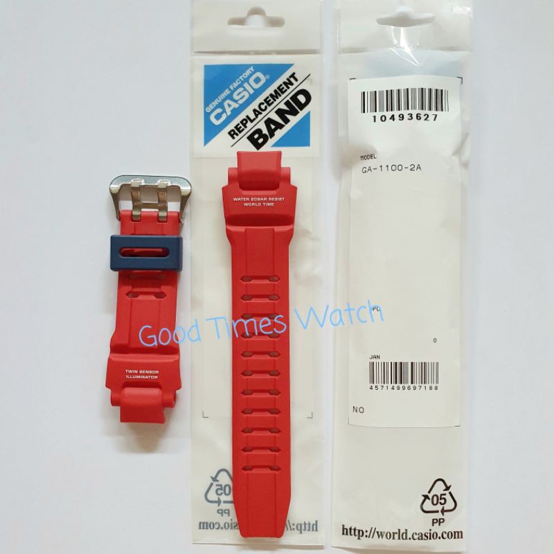 STRAP G-SHOCK GA-1100-2A GA 1100 Casio Original