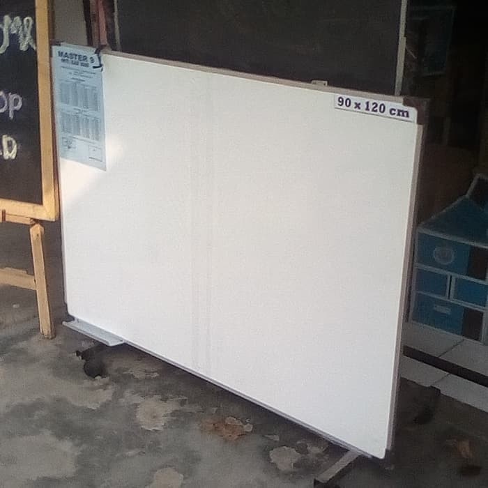 

Whiteboard non magnetik gantung 90 x 120 promo