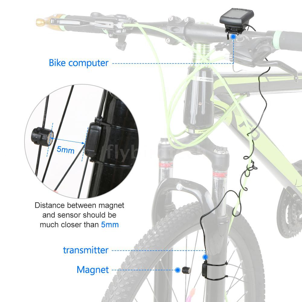 mountain bike speedometer odometer