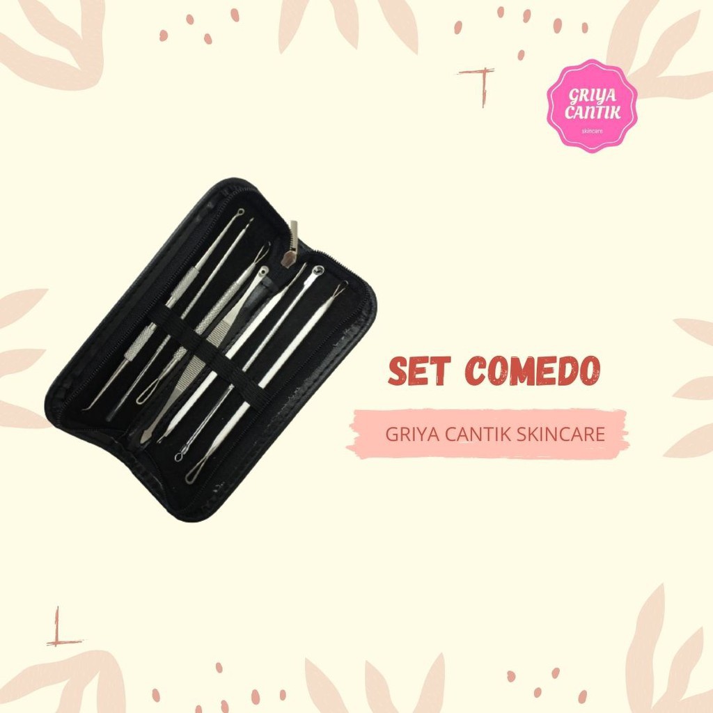 Ekstraktor Komedo/ Alat untuk Membersihkan Komedo/ Set Komedo