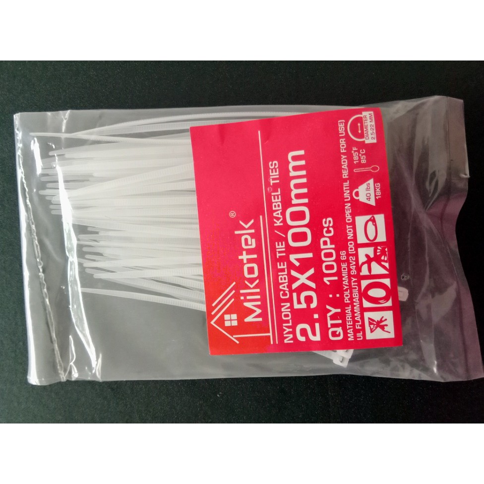 Nylon Cable Tie / Kabel Ties