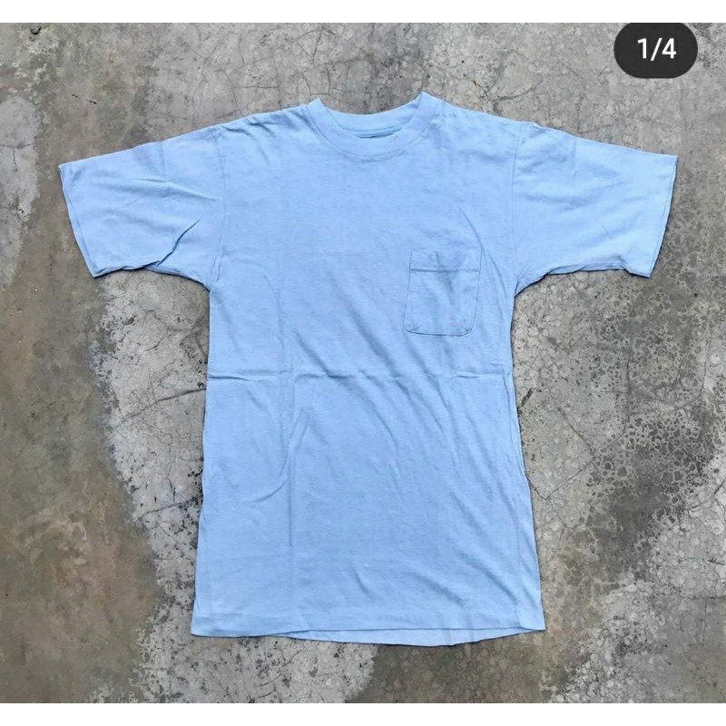 KAOS BLANK POCKET TEE SECOND VINTAGE