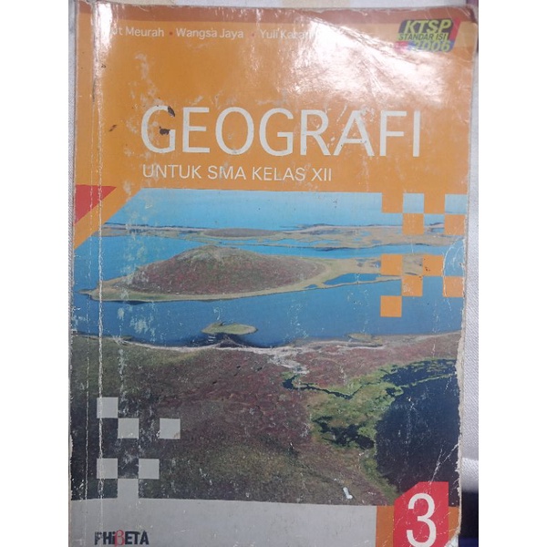 BUKU GEOGRAFI UNTUK SMA KELAS XII KTSP