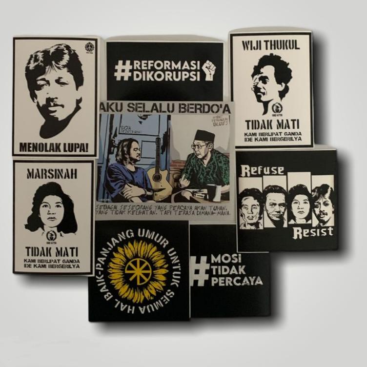 

Recomended.. Sticker Pack Reformasi Dikorupsi, Panjang Umur Hal-Hal Baik, dll
