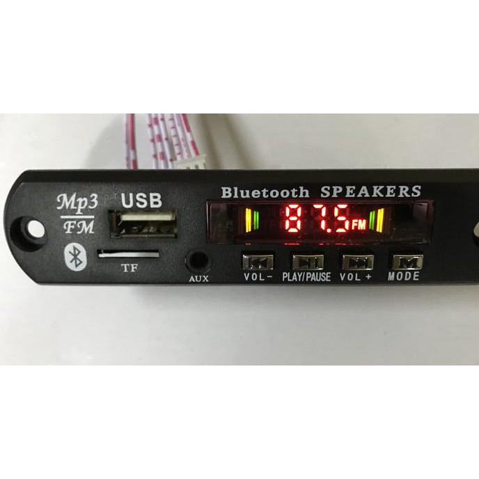 Kit Module MP 3 Player Panjang 12V + Bluetooth
