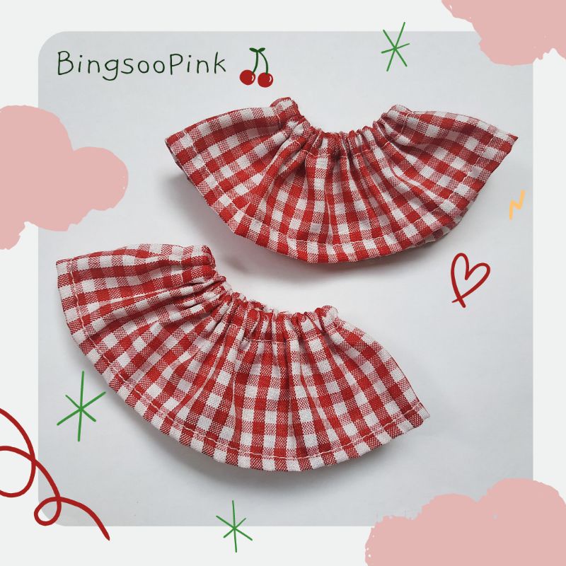 kpop doll clothes rok kerut outfit doll