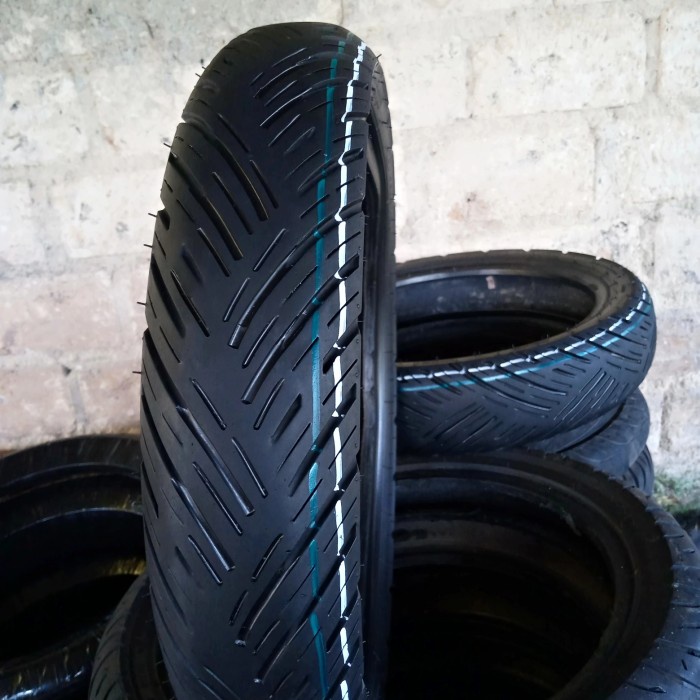 Ban Motor metik Federal Batikan ukuran 100/80 ring 14 depan