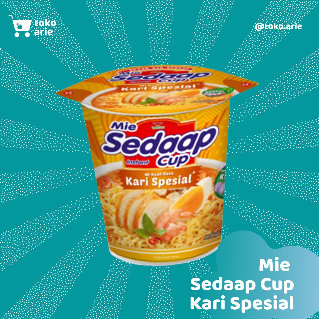 

MIE SEDAAP CUP INSTAN TINGGAL SEDUH