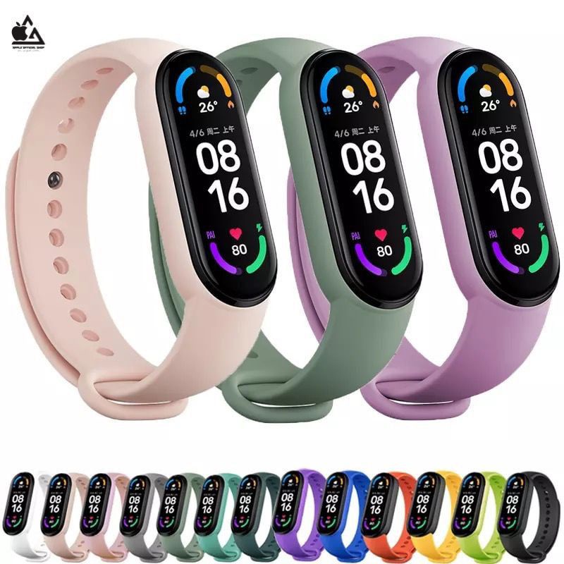 Xiaomi Mi Band 5 & 6 Strap Replacement Mi Band 5/6 Strap Pengganti