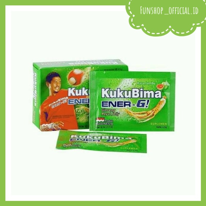 

KUKUBIMA ENERGI JERUK - KUKUBIMA ENERGI JAMBU 6 Sachet