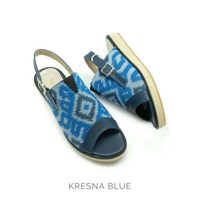 Sandal Batik Kresna Blue
