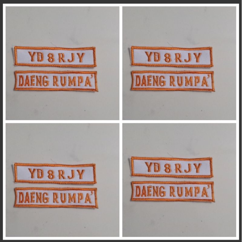 BORDIRAN NAMA DAN CALLSIGN ORARI/BORDIR ORARI/ ORARI