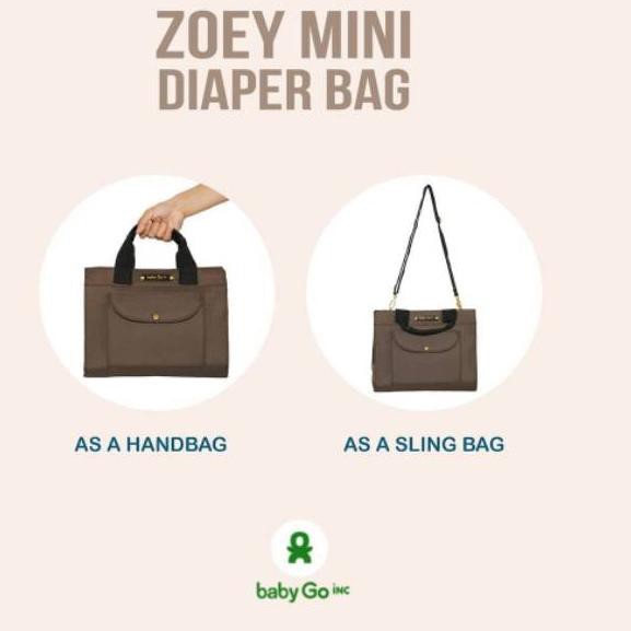 BabyGo Inc Zoey Mini Diaper Bag