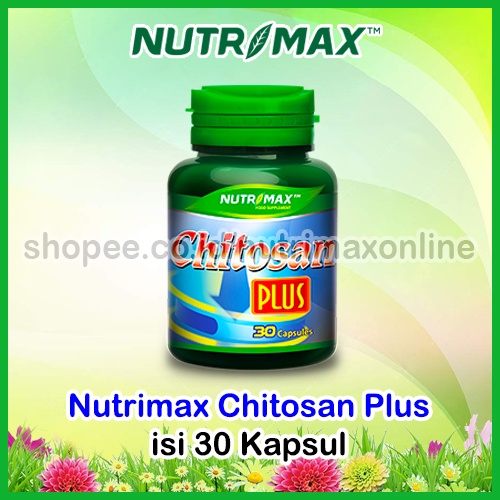 Nutrimax Chitosan Plus Isi 30 Vitamin Obat Herbal Diet Pengurus Pelangsing Penurun Berat Badan Alami